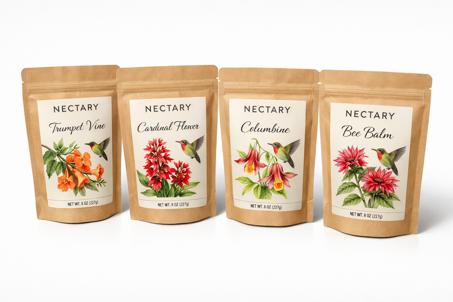 Nectary Variety Pack — All Four Hummingbird Nectar Mixes